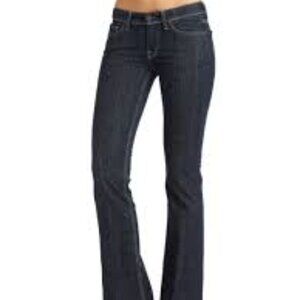 7 For All Mankind Flynt 5 Pocket Zip Up Bootcut Jeans Size 27